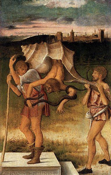 Giovanni Bellini Falsehood oil painting picture